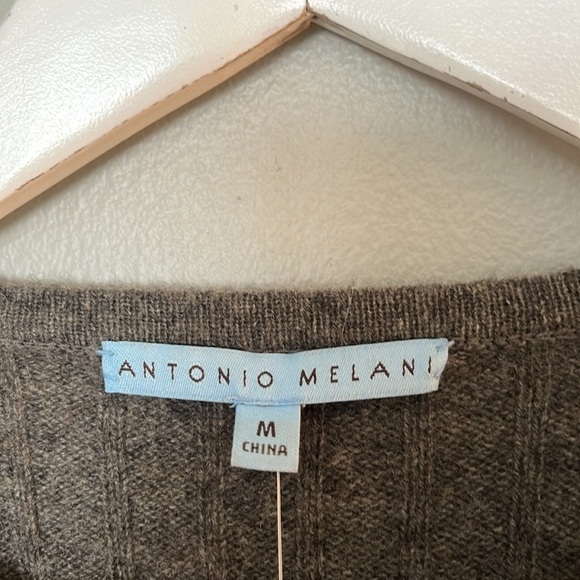 NEW Antonio Melani Cashmere Wrap Dress Size Medium - Picture 4 of 6